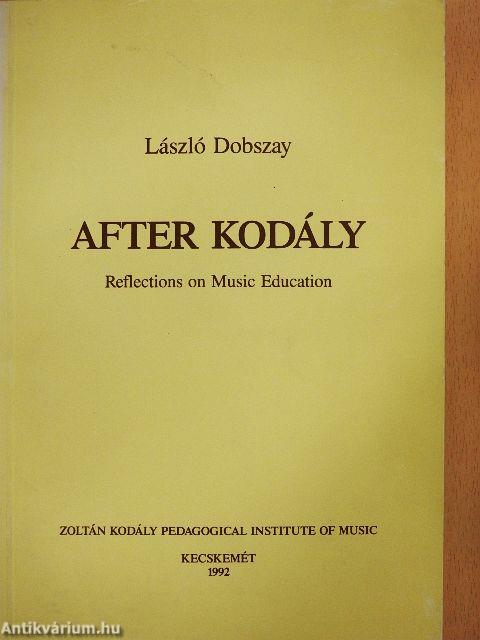 After Kodály