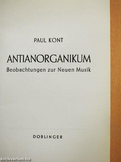 Antianorganikum
