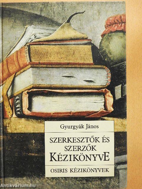 Szerkesztők és szerzők kézikönyve