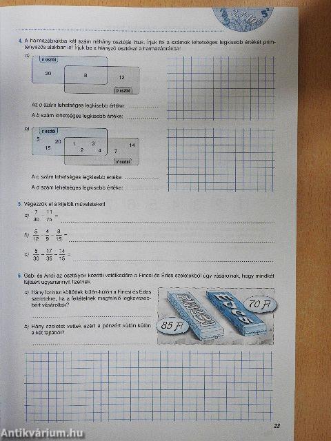 Sokszínű matematika munkafüzet 7.