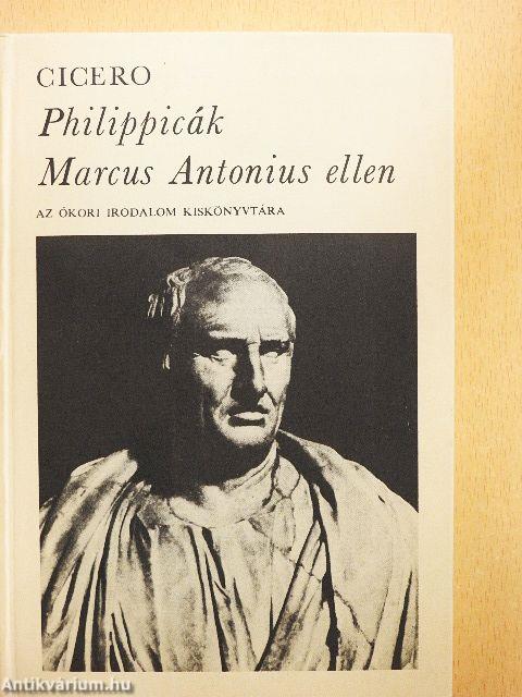 Philippicák Marcus Antonius ellen