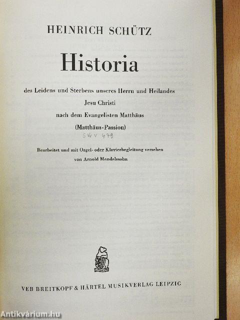 Historia des Leidens und Sterbens unsers Herrn und Heilandes Jesu Christi nach dem Evangelisten St. Johannes (Johannes-Passion)/Die Lukas-Passion