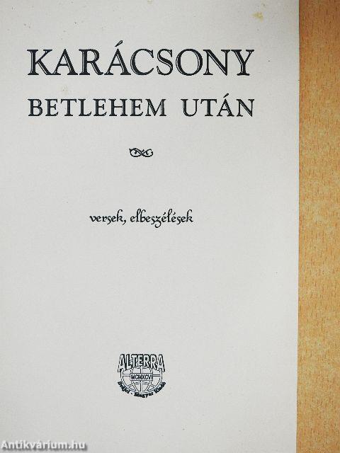 Karácsony Betlehem után