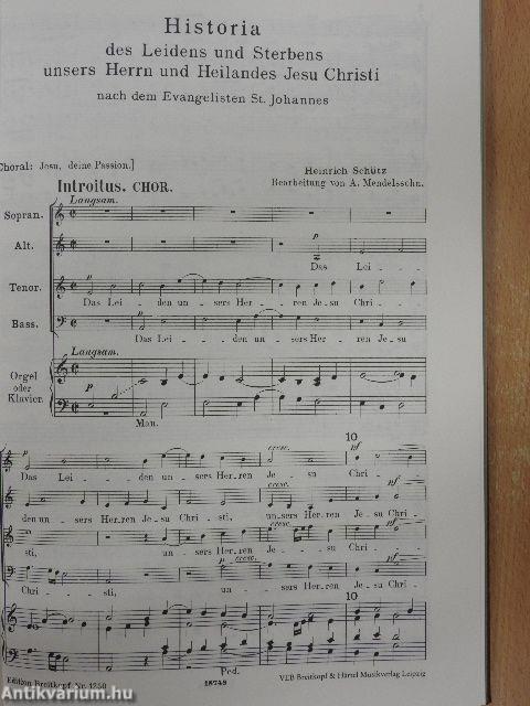 Historia des Leidens und Sterbens unsers Herrn und Heilandes Jesu Christi nach dem Evangelisten St. Johannes (Johannes-Passion)/Die Lukas-Passion