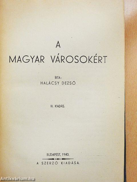 A magyar városokért