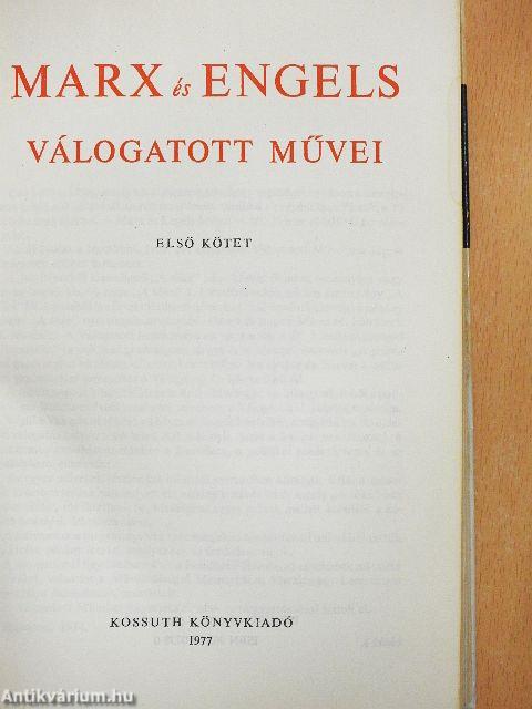 Marx és Engels válogatott művei 1-3.