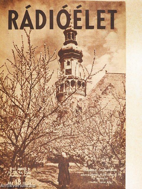 Rádióélet 1943. április 2.