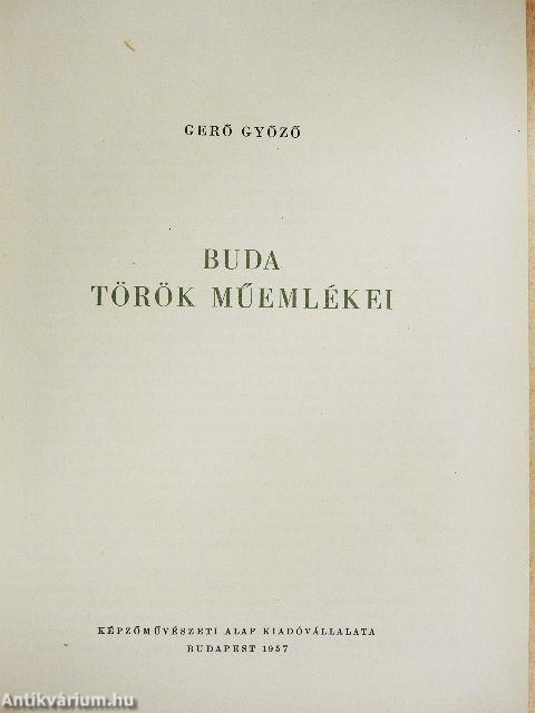 Buda török műemlékei