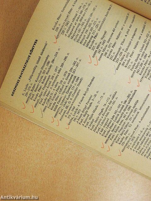 Kozmosz science fiction kiadványok