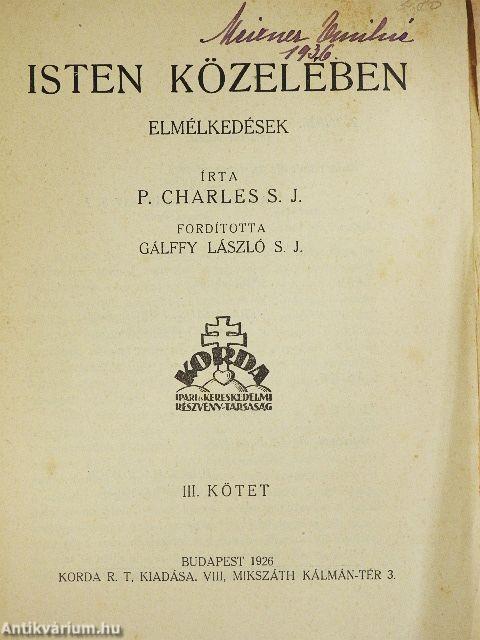 Isten közelében III.