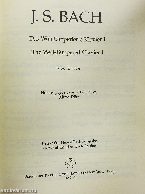 Das Wohltemperierte Klavier I-II.