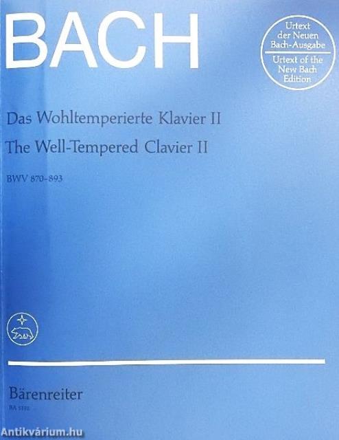 Das Wohltemperierte Klavier I-II.
