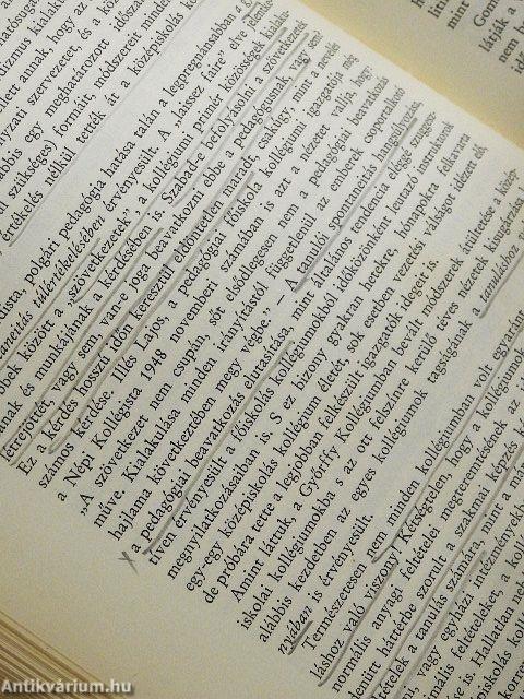 Nevelésügyünk húsz éve 1945-1964