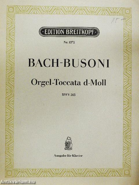 Orgel-Toccata d-Moll