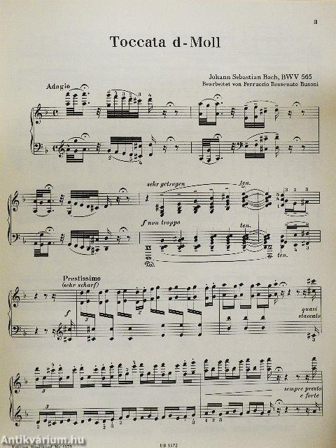 Orgel-Toccata d-Moll