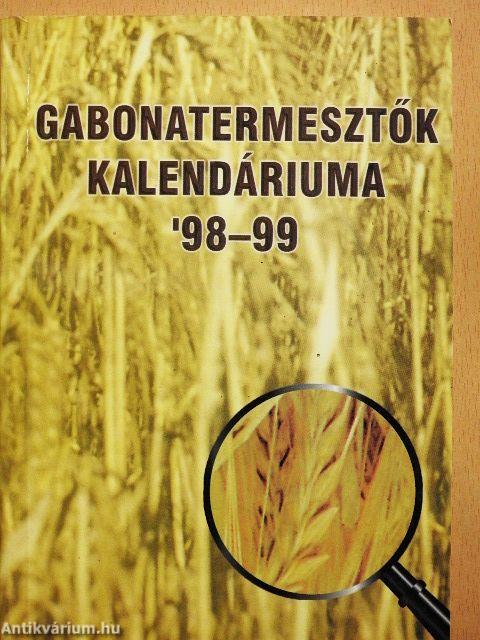 Gabonatermesztők Kalendáriuma '98-99