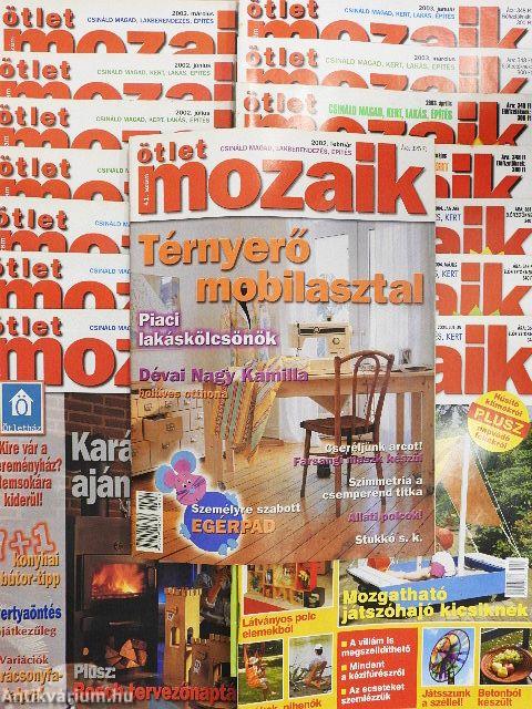 Ötlet Mozaik 2002-2004. (vegyes számok) (15 db)
