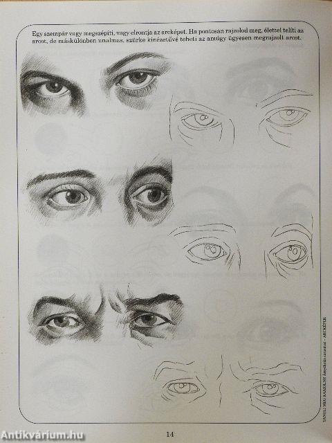 Árnyékolás ceruzával - Arcképek