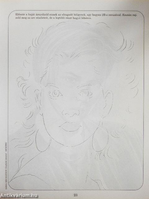 Árnyékolás ceruzával - Arcképek