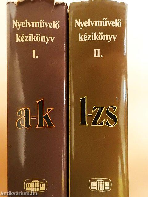 Nyelvművelő kézikönyv I-II.