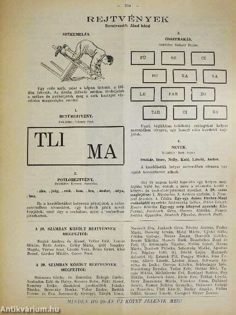 Az Én Ujságom 1928. (nem teljes évfolyam)