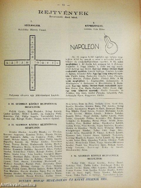 Az Én Ujságom 1929. (nem teljes évfolyam)