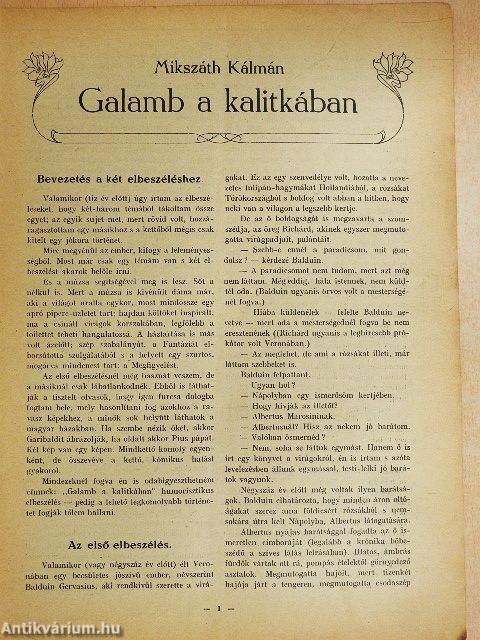 Galamb a kalitkában