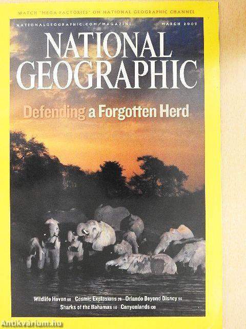 National Geographic March 2007