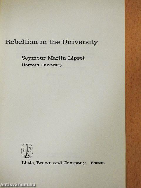 Rebellion in the University