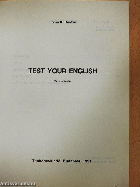 Test Your English