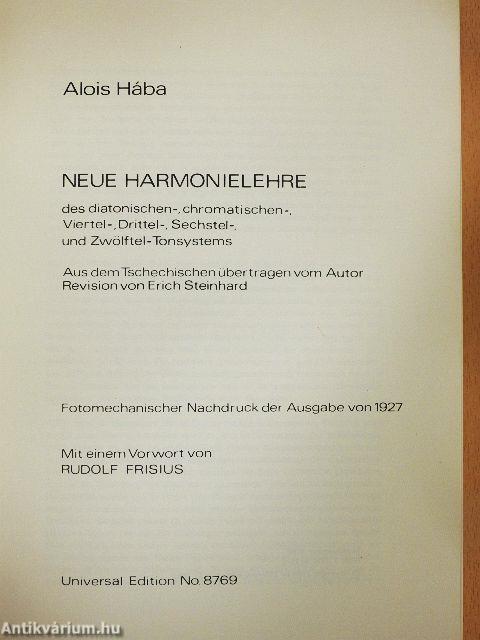 Neue Harmonielehre
