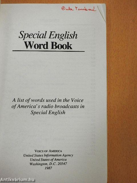 Special English Word Book