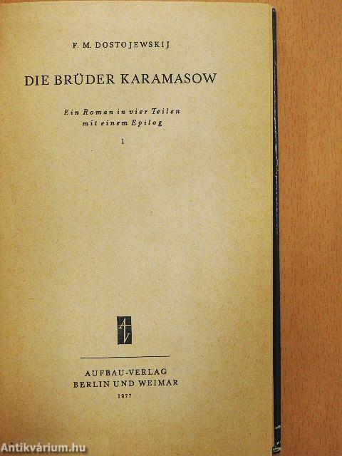 Die Brüder Karamasow I-II.