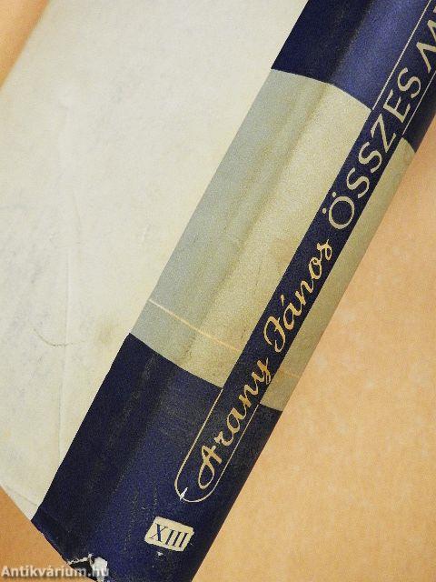 Arany János összes művei XIII.