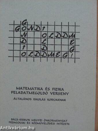 Matematika és fizika feladatmegoldó verseny