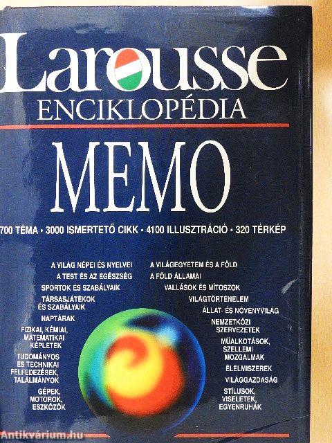 Larousse Enciklopédia - Memo