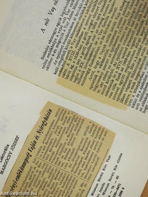 A Vay Ádám Múzeum