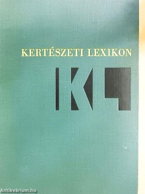 Kertészeti lexikon