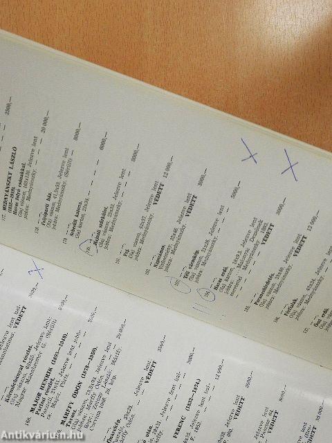 Bizományi Áruház Vállalat 38. képaukció