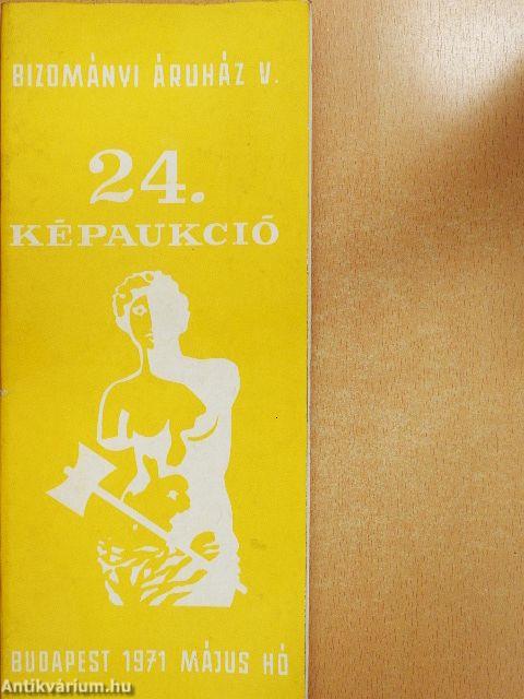 Bizományi Áruház Vállalat 24. képaukció