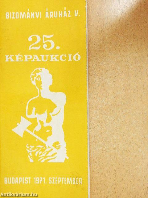 Bizományi Áruház Vállalat 25. képaukció