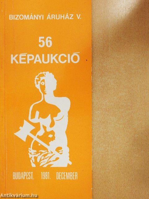 Bizományi Áruház Vállalat 56. képaukció