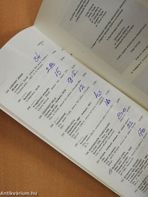 Bizományi Áruház Vállalat 72. képaukció