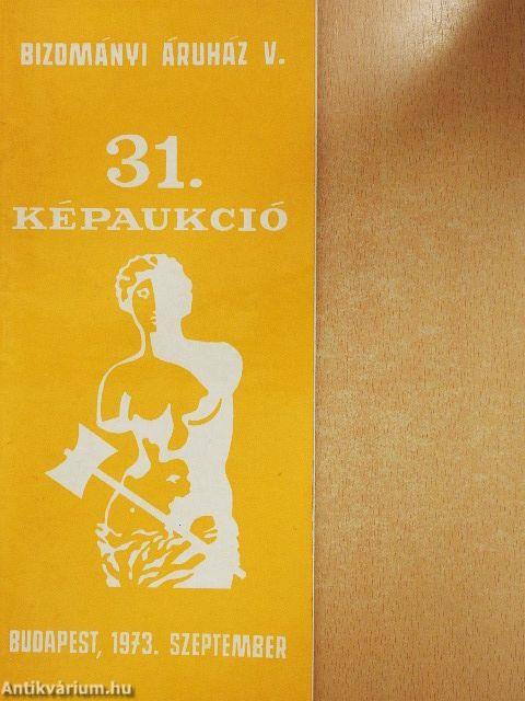 Bizományi Áruház Vállalat 31. képaukció