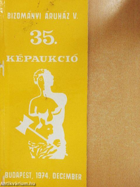 Bizományi Áruház Vállalat 35. képaukció