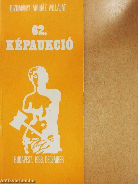 Bizományi Áruház Vállalat 62. képaukció
