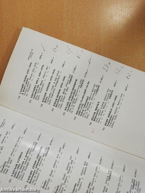 Bizományi Áruház Vállalat 41. képaukció