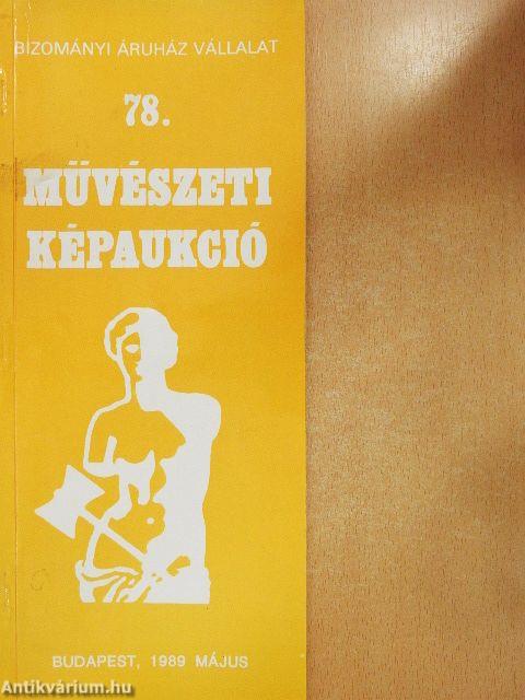 Bizományi Áruház Vállalat 78. képaukció