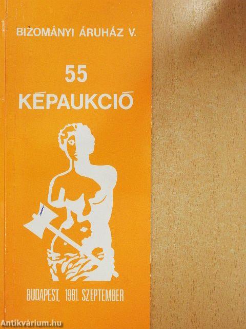 Bizományi Áruház Vállalat 55. képaukció