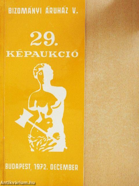 Bizományi Áruház Vállalat 29. képaukció